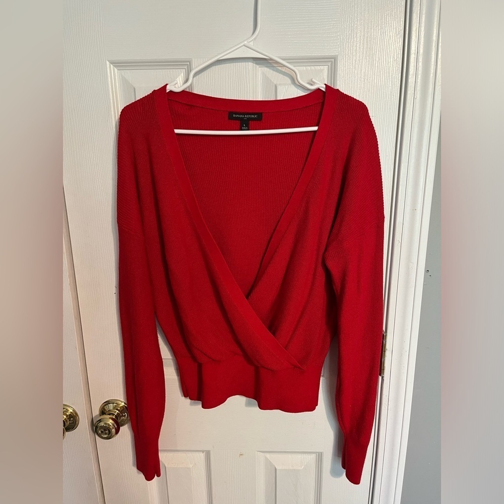 Banana Republic Red Women's Sweater
